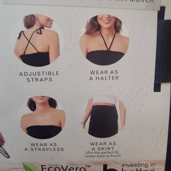 Serra Ladies Black Convertible Dress - Picture 5 of 10